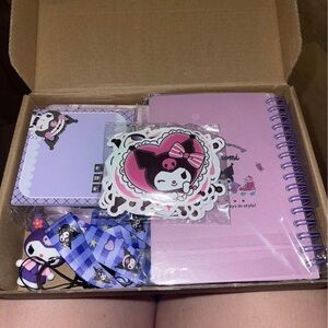 CINNAMONROLL SCHOOL SUPPLIES BOX